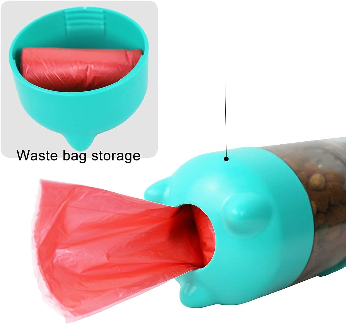 Bebedero Perro 4en1 con bolsas 500ml